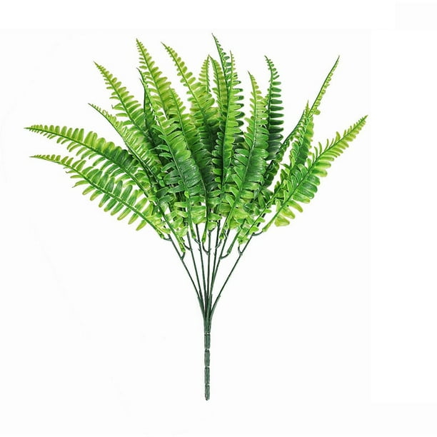 Artificial Lifelike Large Boston Fern Plants Green Grass Indoor & Outdoor Decor 